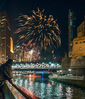 Chicago River Fireworks Cruise