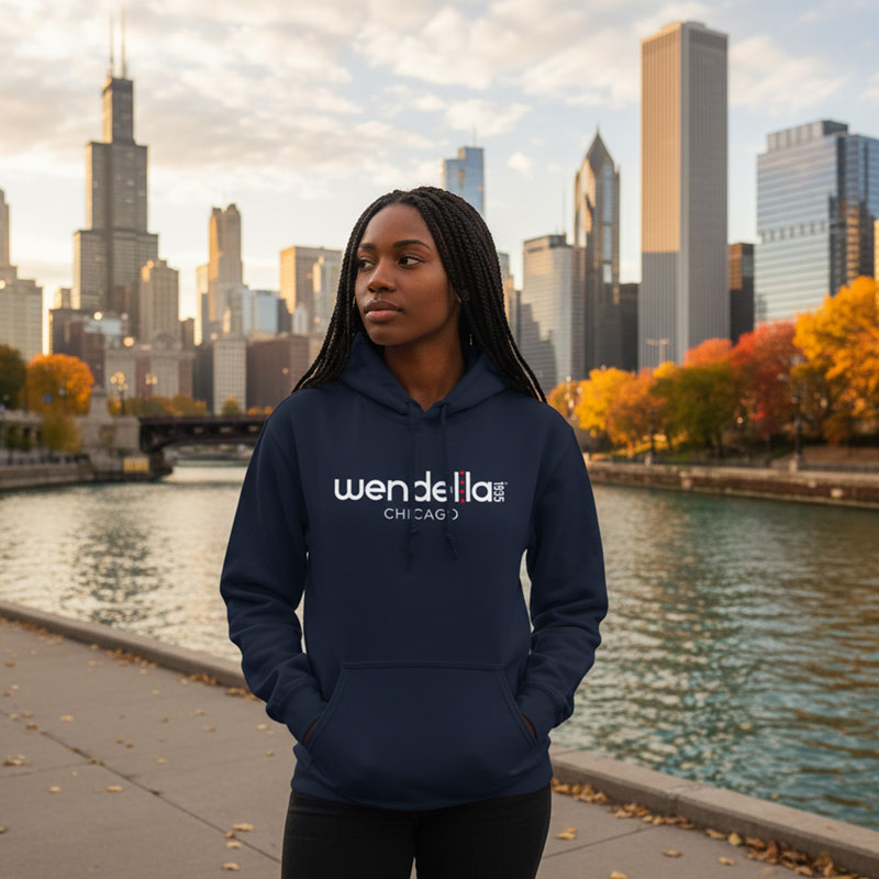 Wendella Official Chicago Boat Crew Hoodie Sweatshirt   Unisex