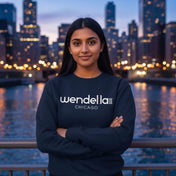 Wendella Official Chicago Boat Crew Crewneck Sweatshirt   Unisex