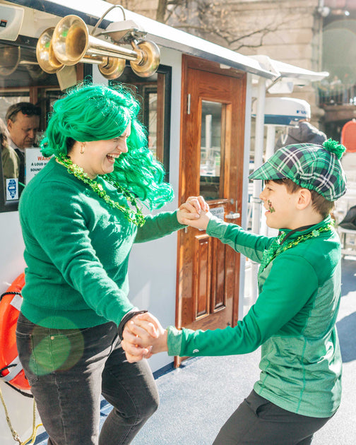 시카고 성 패트릭의 날 키즈 크루즈 홍보 이미지